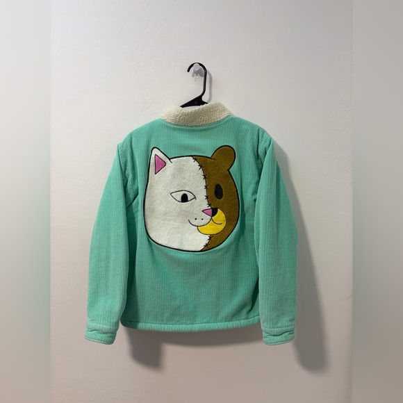 Teddy Fresh X Ripndip Corduroy Embroidered Jacket Men's Size Medium - Picture 5 of 6